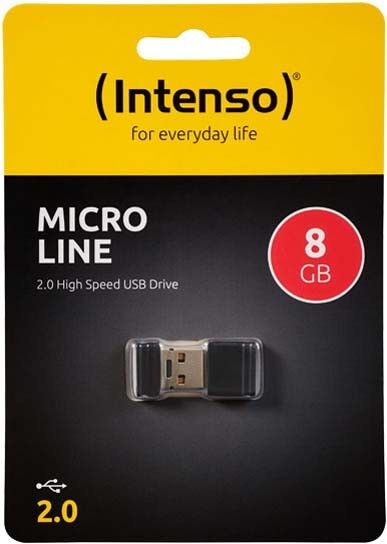 USB 2.0 Stick 8GB Micro INTENSO 3500460 sw USB 2.0 Stick 8GB Micro INTENSO 3500460 sw