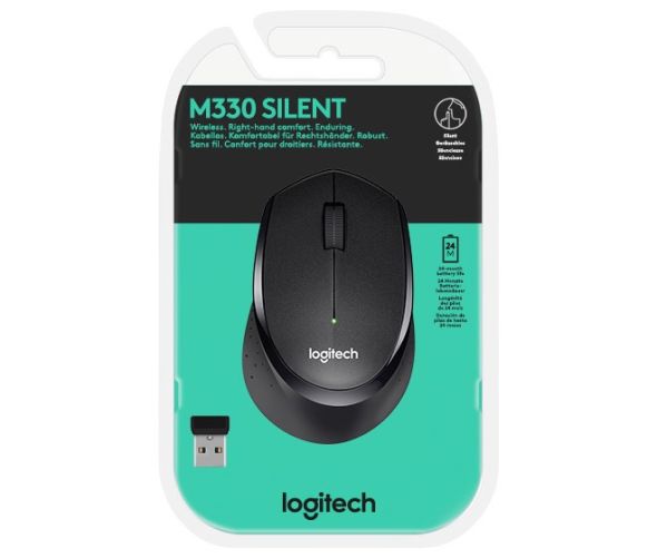 Maus Wireless LOGITECH M330 sw Maus Wireless LOGITECH M330 sw