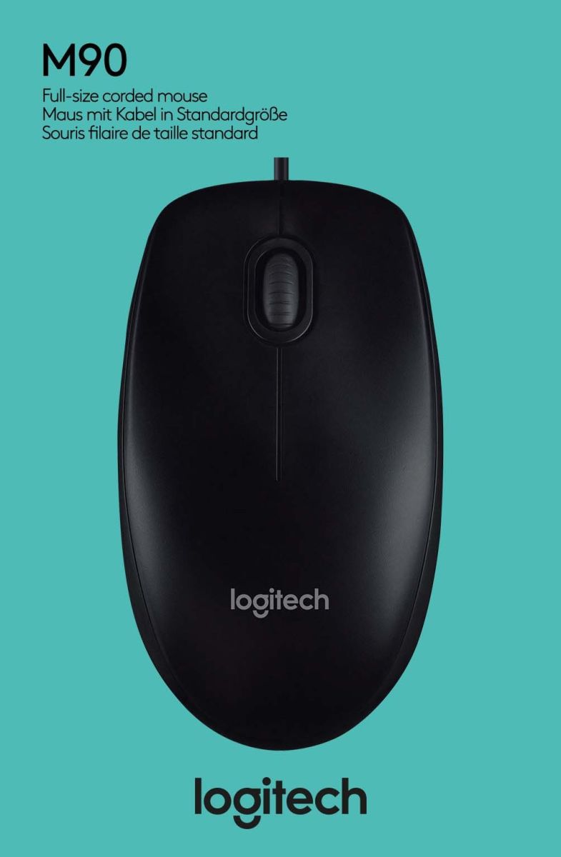 Maus LOGITECH M90 USB sw Maus LOGITECH M90 USB sw