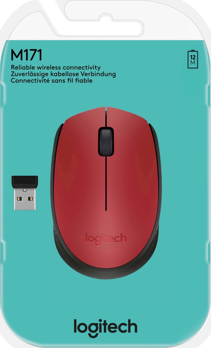 Maus Wireless LOGITECH M171 rt Maus Wireless LOGITECH M171 rt