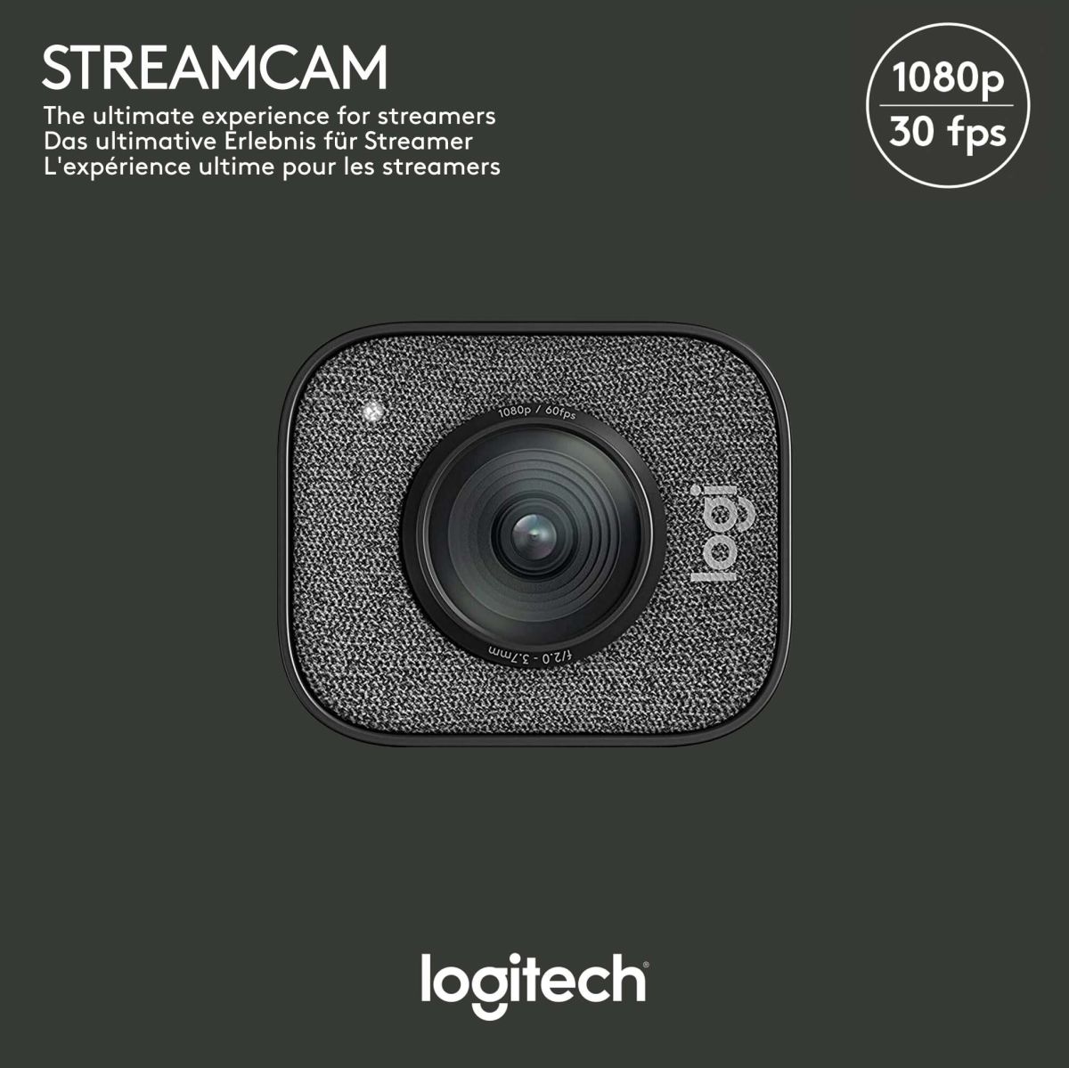 Webcam LOGITECH StreamCam