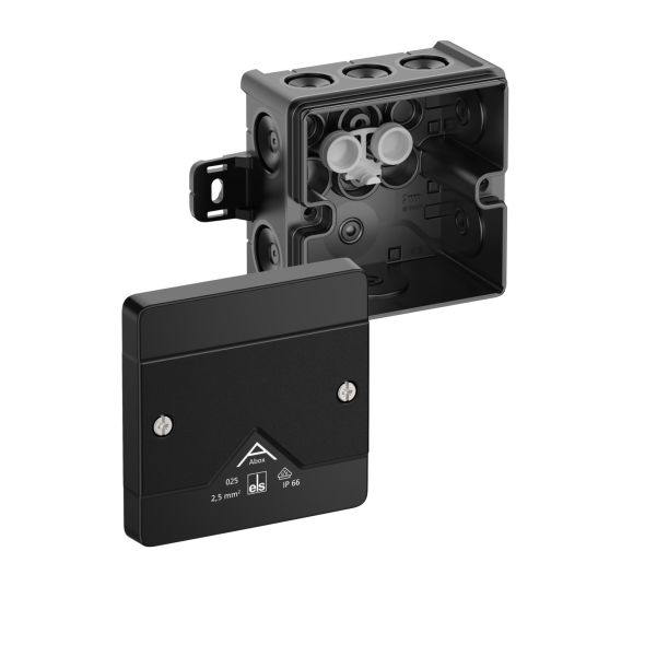 Abzweigkasten Abox 025 AB-L/sw Abzweigkasten Abox 025 AB-L/sw