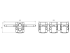 Beton Einbaudose 3x1 NUP 9941.35