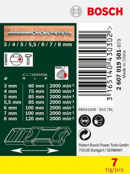 Steinbohrer-Set 2607019581