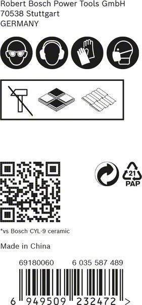 HEX 9 Bohrerset 2608900595