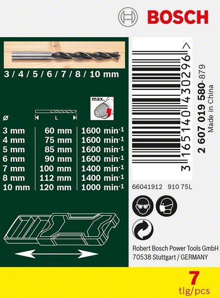Holzbohrer-Set 2607019580