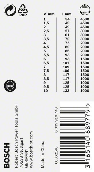 Metallbohrer-Set 2608587013