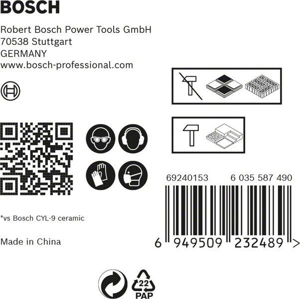 Set Hard Ceramic Bo 2608900596
