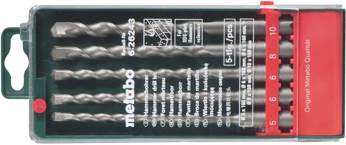 SDS-plus classic Bohrerset 626243000 SDS-plus classic Bohrerset 626243000