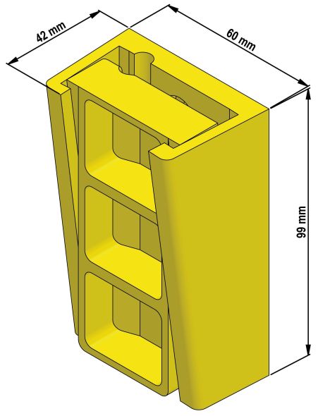FLACHKABELKEILKLEMME FKK 52026051 FLACHKABELKEILKLEMME FKK 52026051