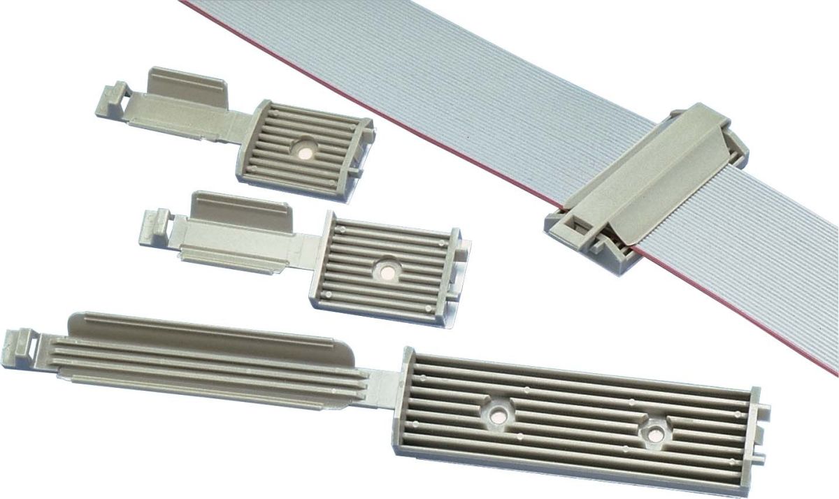 Flachkabelhalt.Klebebefes. FCM1-A-T14