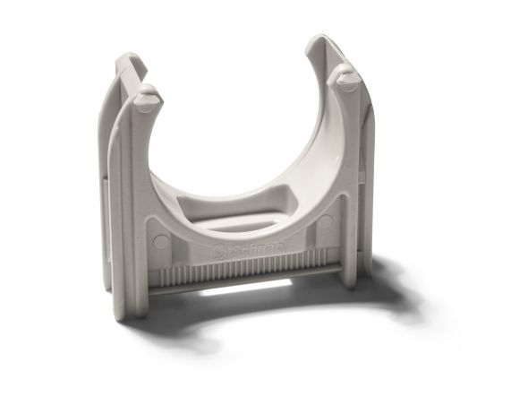 Euroclip Rohrschelle EC 25 H0 hellgrau Euroclip Rohrschelle EC 25 H0 hellgrau