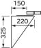 Außenwandkonsole 0020042749