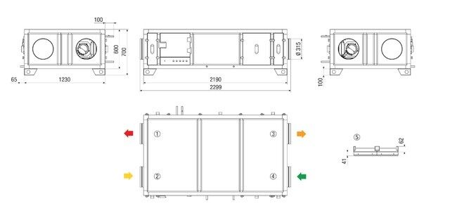 Kompaktgerät MV4512HLWH RLT1200MV4512HLWH5