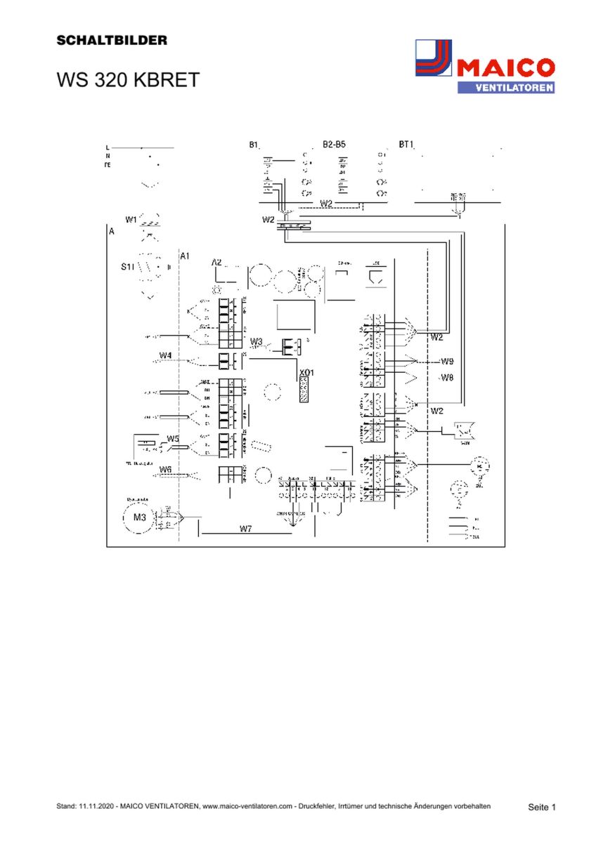 Raumluft-System WS 320 KBRET
