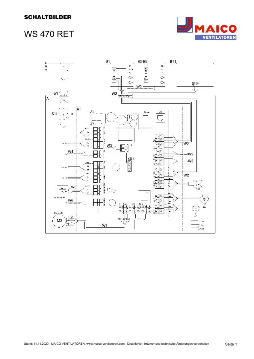 Raumluft-System WS 470 RET