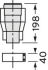 Übergangsstück 0020127397