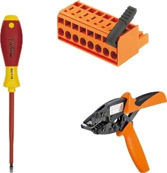 Crimpwerkzeug für Kontakte HTF RSV 12