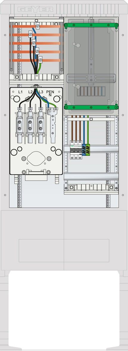 Zähleranschlusssäule SZ175ZZ1505