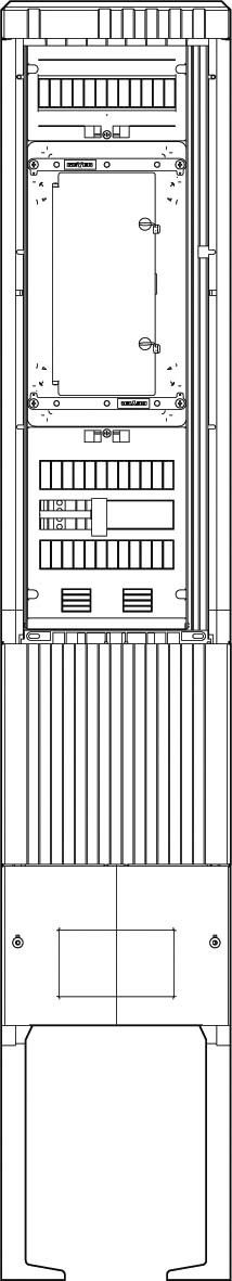 Zähleranschlusssäule SZ202ZZ1501