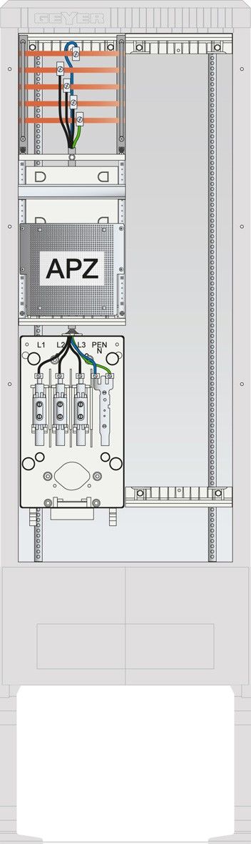 Zähleranschlusssäule SZ205AL0502