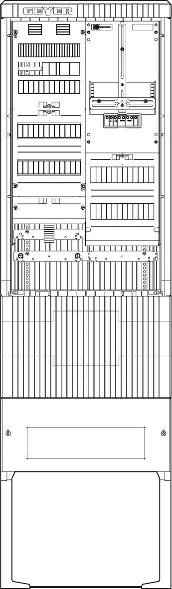 Zähleranschlusssäule SZ205ZA1400