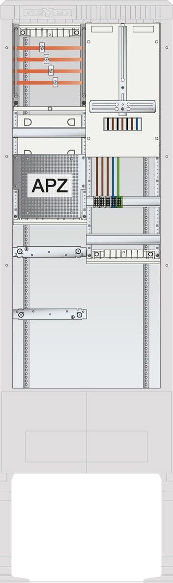 Zähleranschlusssäule SZ205ZA1400