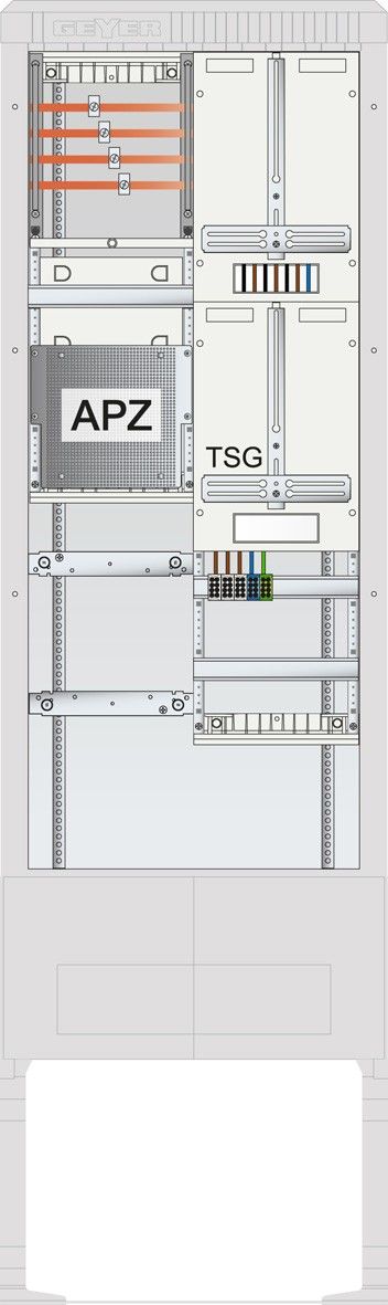 Zähleranschlusssäule SZ205ZA1410