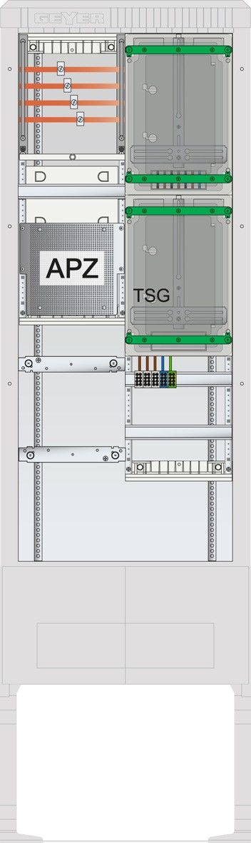 Zähleranschlusssäule SZ205ZA1411