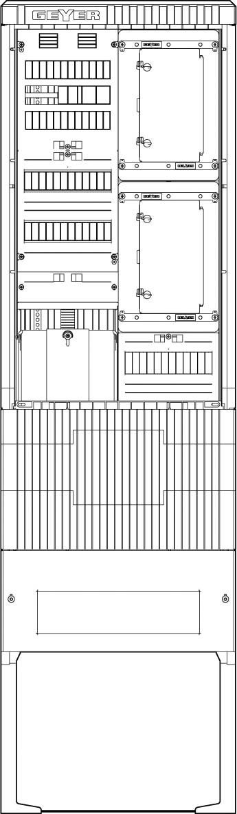 Zähleranschlusssäule SZ205ZA1413