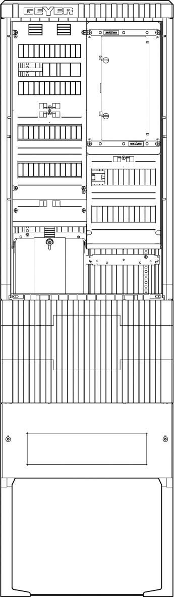 Zähleranschlusssäule SZ205ZA1505