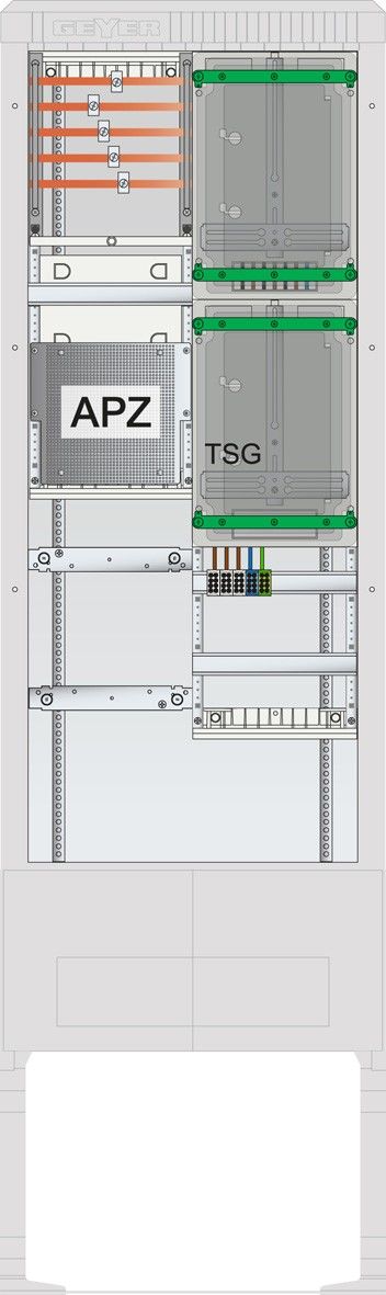 Zähleranschlusssäule SZ205ZA1511