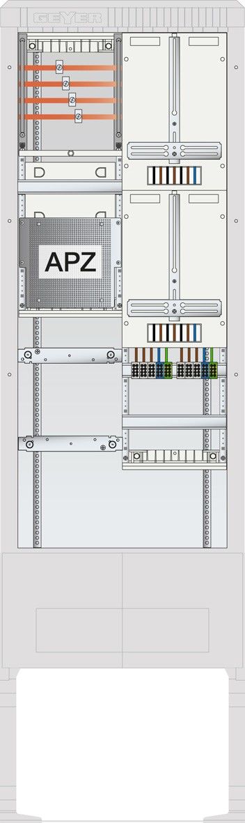 Zähleranschlusssäule SZ205ZA2400