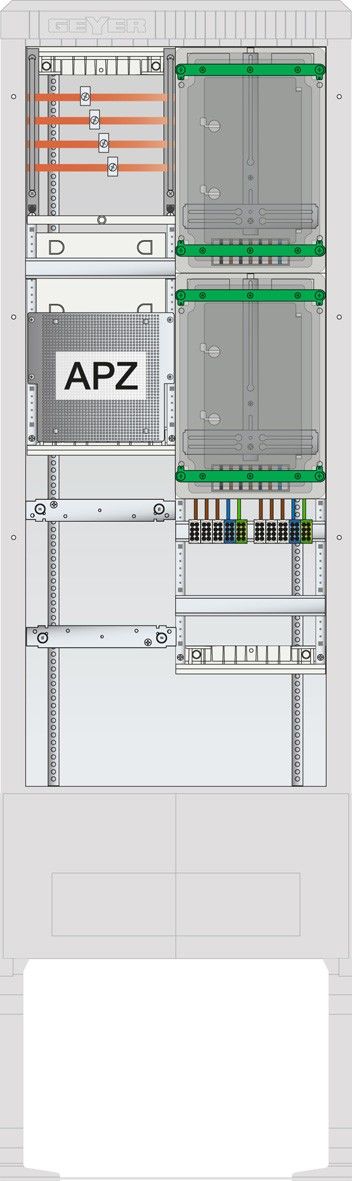 Zähleranschlusssäule SZ205ZA2401