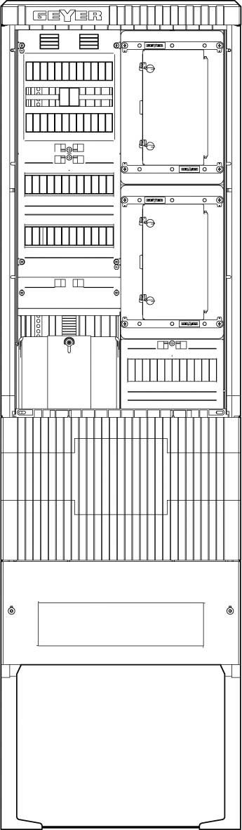 Zähleranschlusssäule SZ205ZA2403