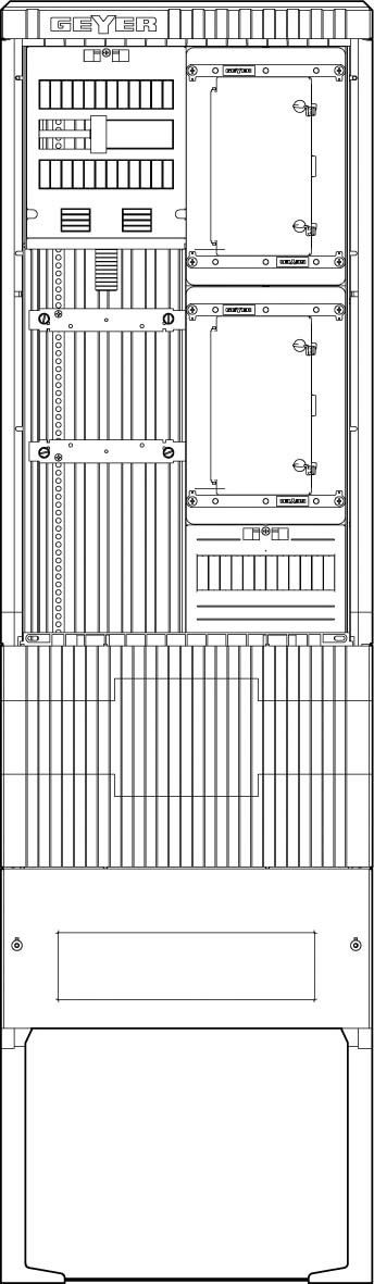 Zähleranschlusssäule SZ205ZZ1411