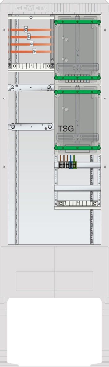 Zähleranschlusssäule SZ205ZZ1411