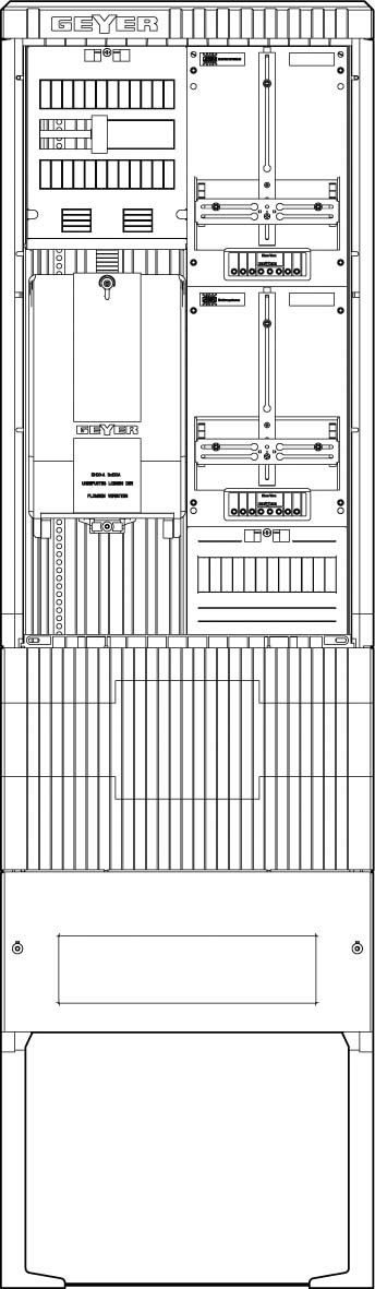 Zähleranschlusssäule SZ205ZZ1512
