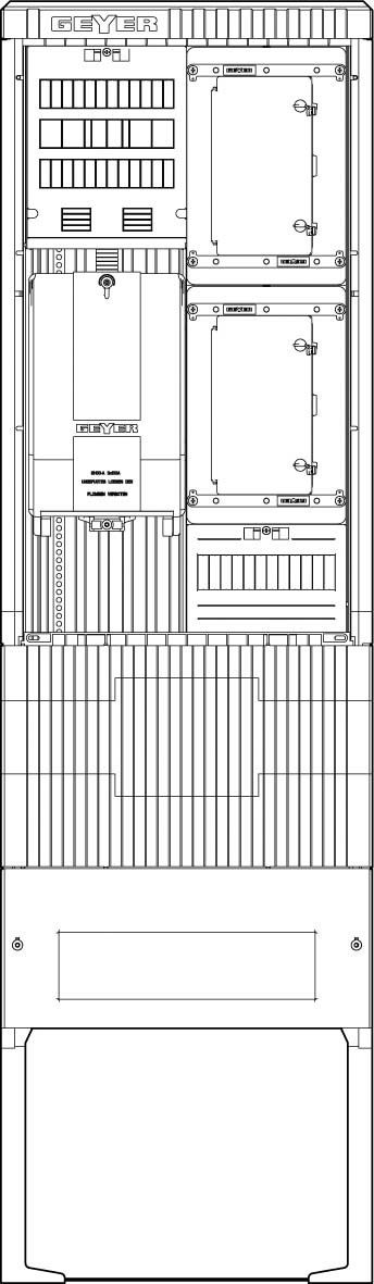 Zähleranschlusssäule SZ205ZZ2403