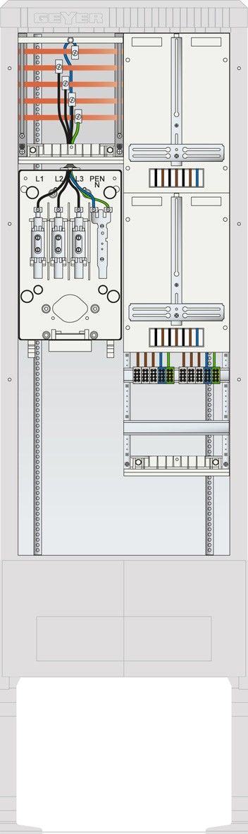 Zähleranschlusssäule SZ205ZZ2502
