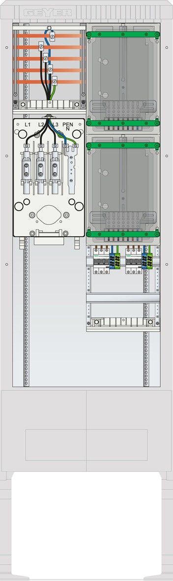 Zähleranschlusssäule SZ205ZZ2506