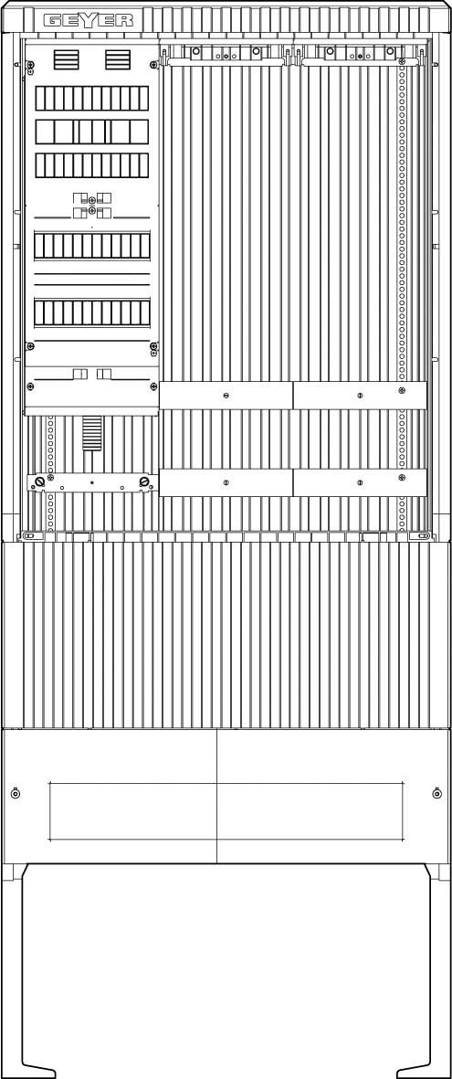 Zähleranschlusssäule SZ207AL0400