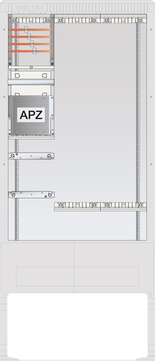 Zähleranschlusssäule SZ207AL0400