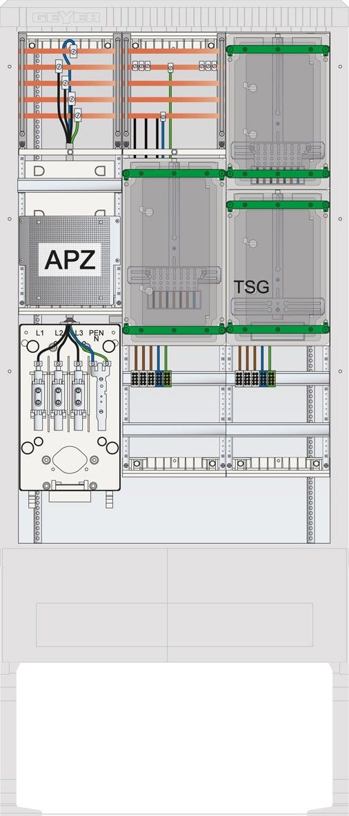 Zähleranschlusssäule SZ207ZA2514