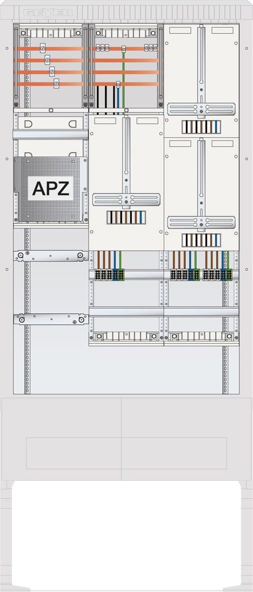 Zähleranschlusssäule SZ207ZA3400
