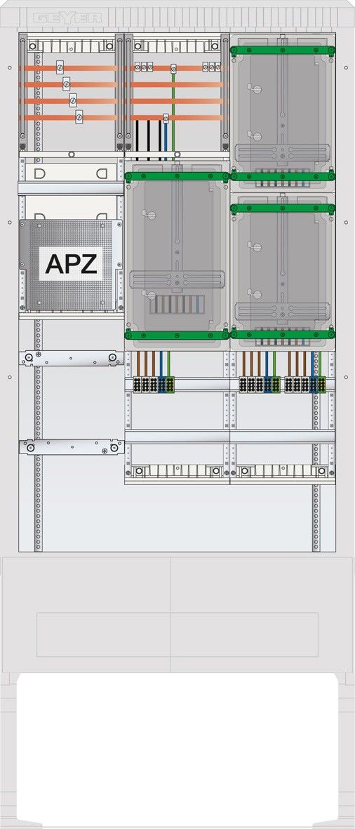 Zähleranschlusssäule SZ207ZA3401