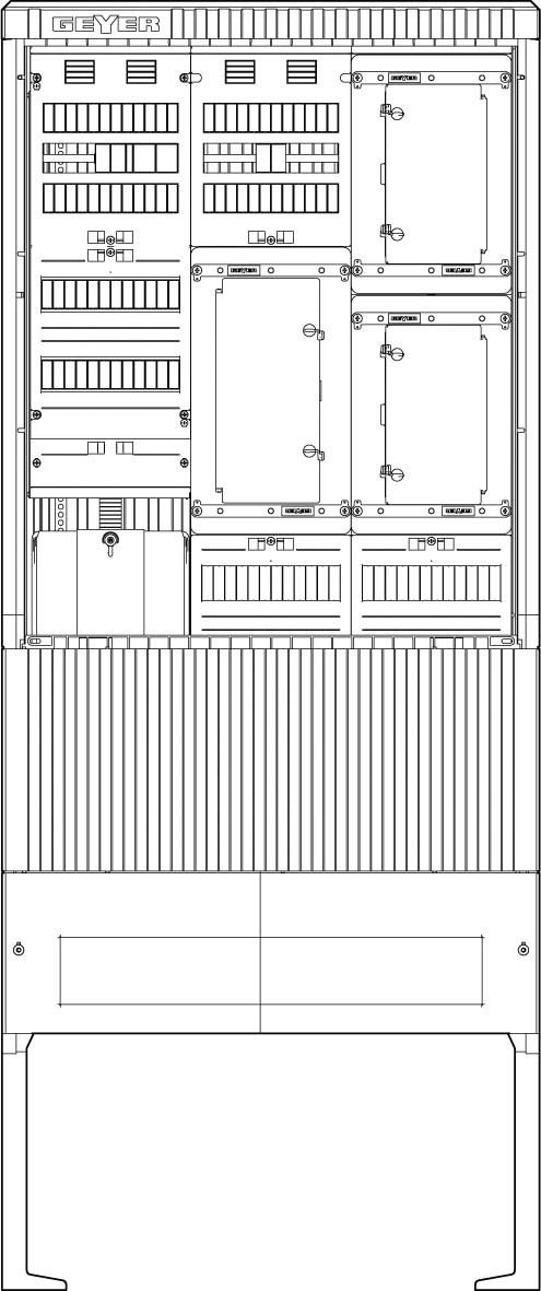 Zähleranschlusssäule SZ207ZA3504