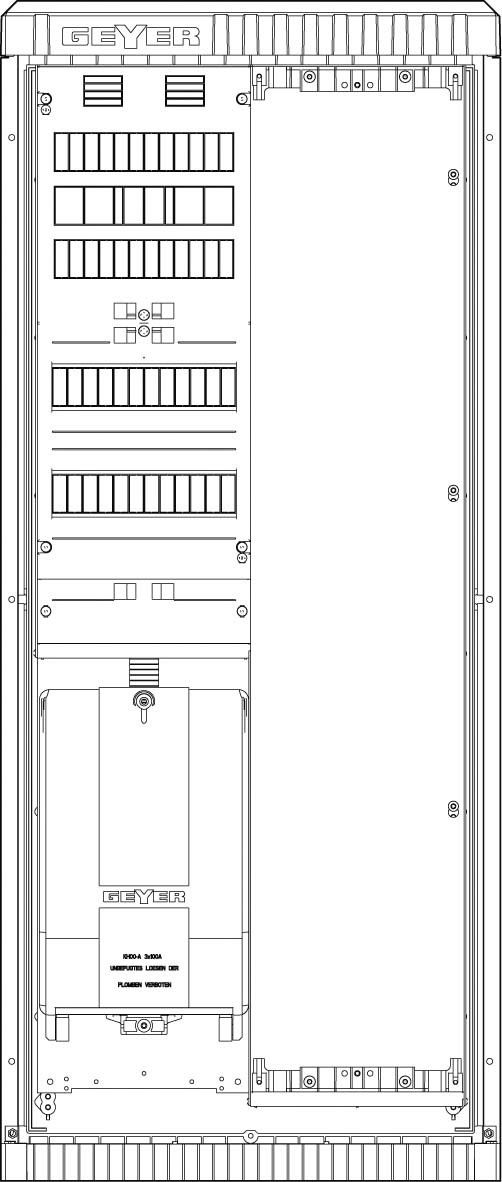 Zähleranschlussschrank SZ130AL0402