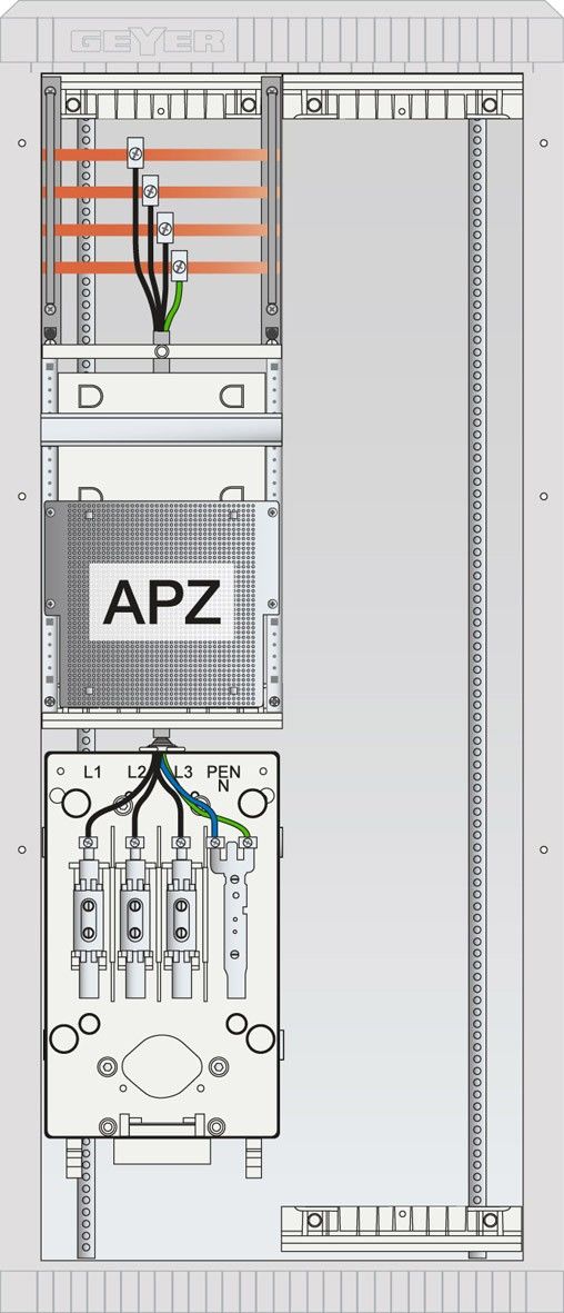 Zähleranschlussschrank SZ130AL0402