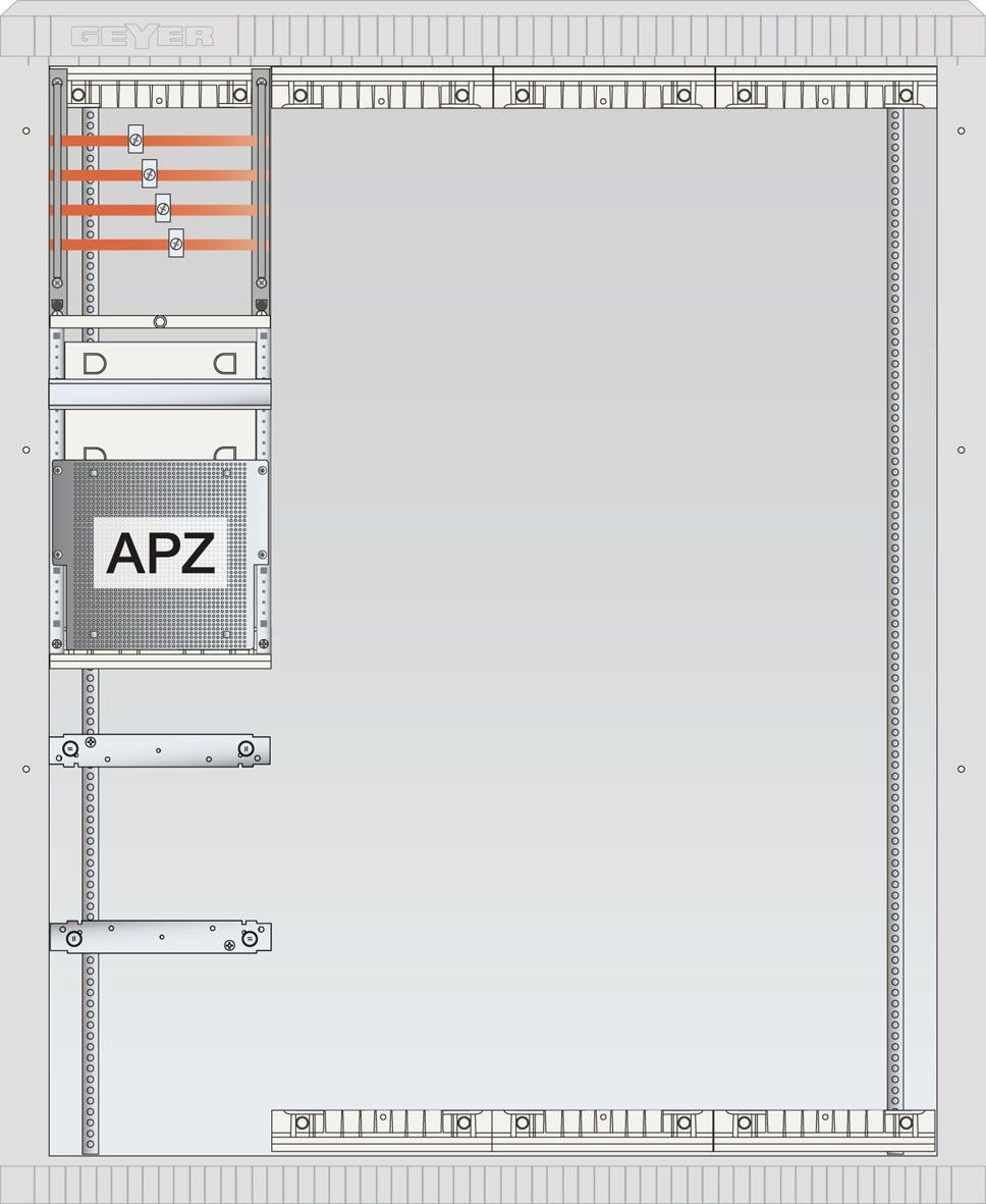 Zähleranschlussschrank SZ132AL0400